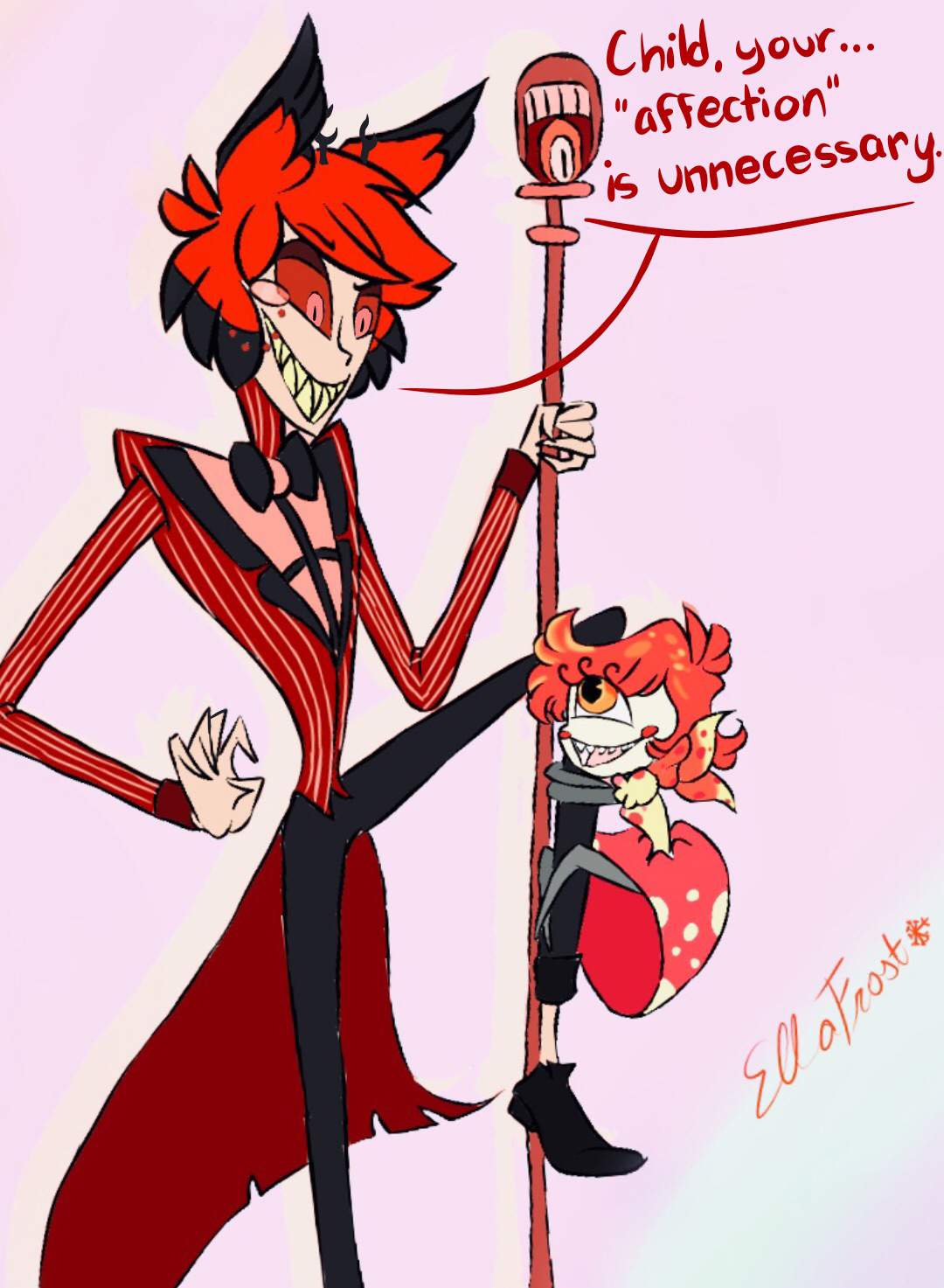 Alastor and Little Nifty | Hazbin Hotel (official) Amino