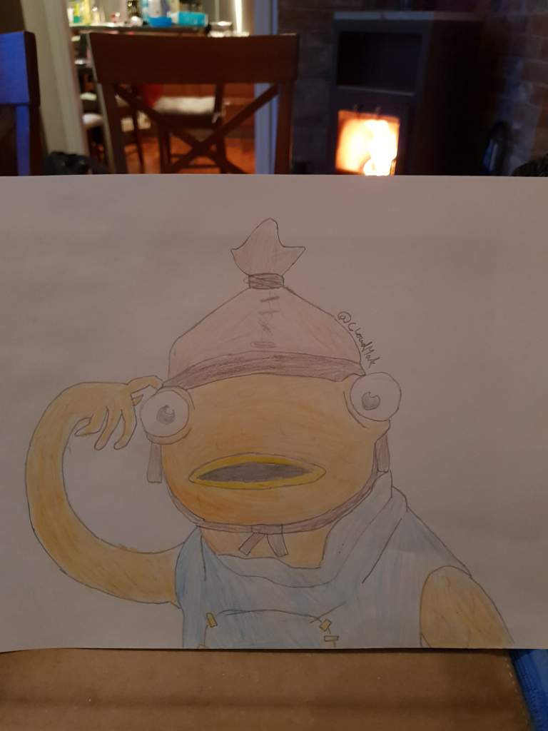 Fortnite Fish Stick Drawing