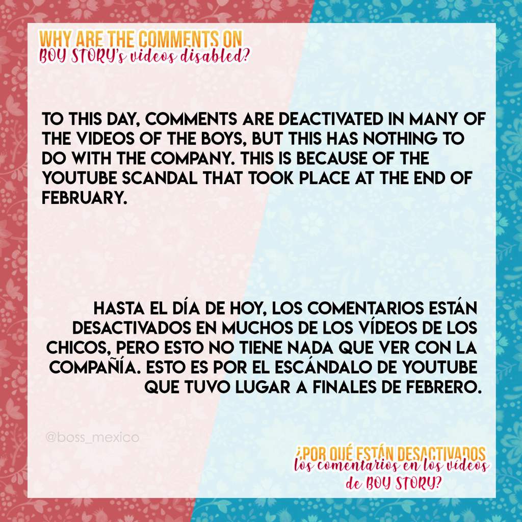Why Are The Comments On Boy Story S Videos Disabled Boystory Amino