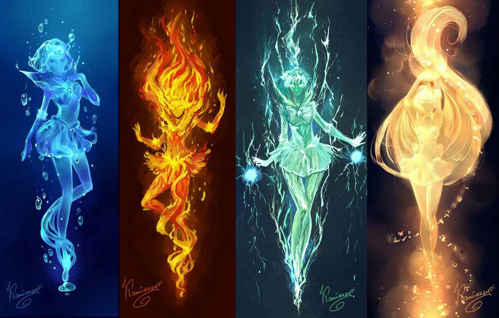 Fire vs ice anime