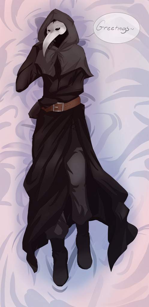 SCP 049/079 Body Pillow dakimakura 15050 Cm 