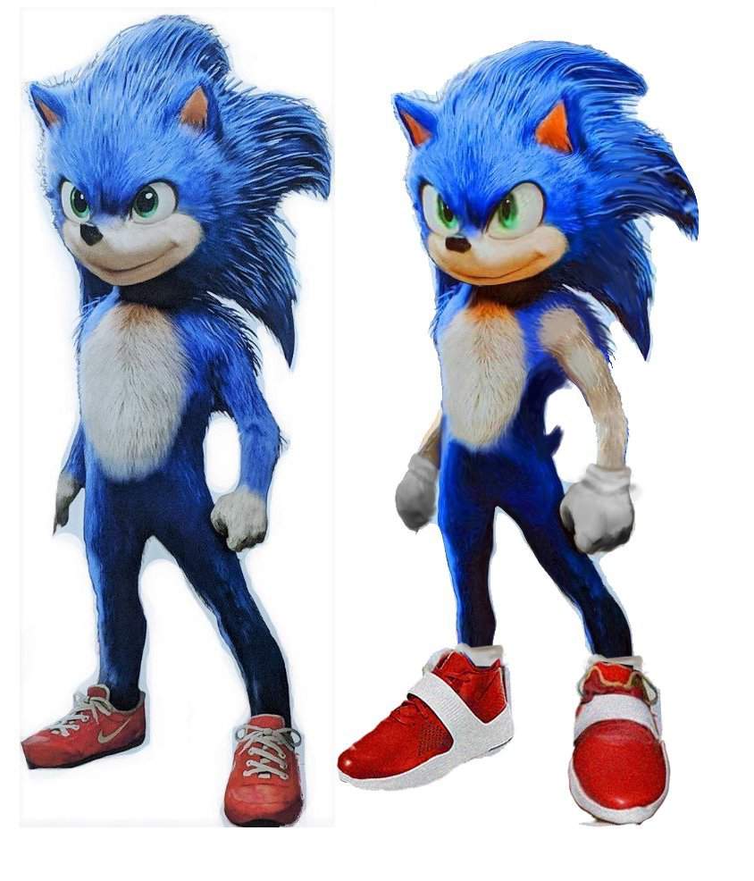 Leaked Sonic movie design not 