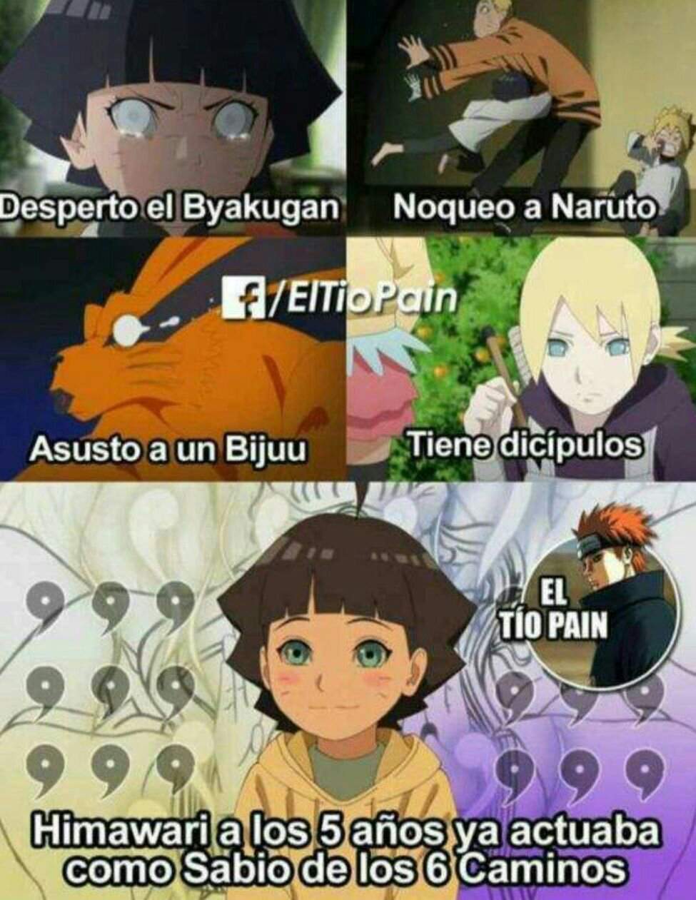 HIMAWARI esta si es una hija digna de naruto y hinata | •Naruamino• Amino