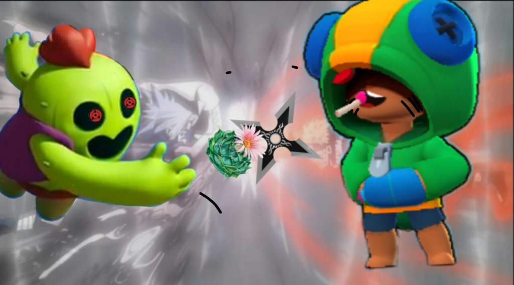 28 Hq Pictures Brawl Stars Spike Vs Leon Images Brawl Stars Sandy Spike Leon 8 Bit And Other Heroes 24inchfullhdled - brawl stars leon vs spike