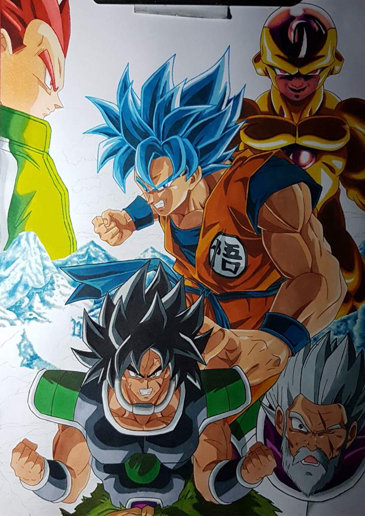 Dbs broly la película Arte Anime Amino Amino