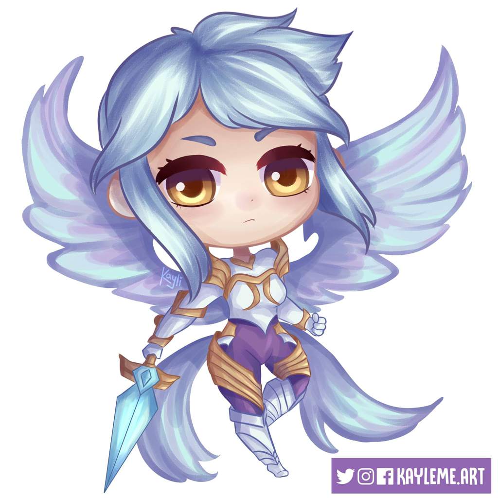 Kayle •Fanarts + Speedpaint• | League Of Legends Official Amino