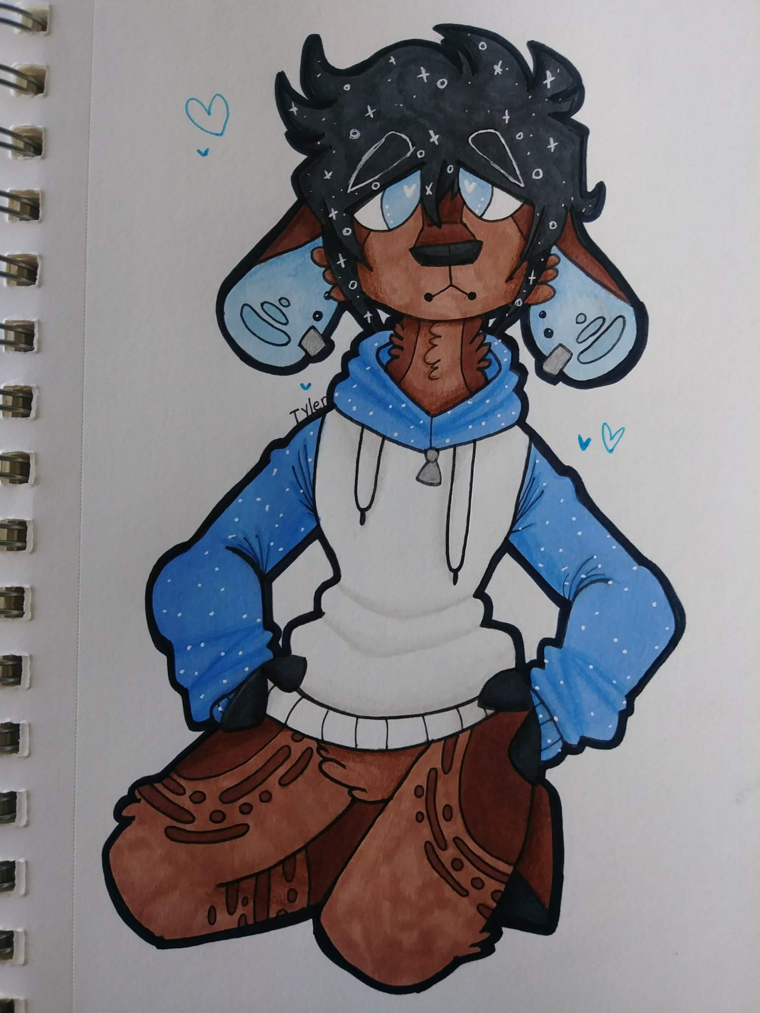 💙~A Blue Deer Boi~💙 | Furry Amino