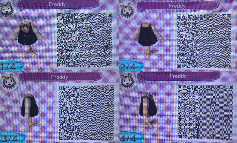 Animal Crossing Qr Codes Five Nights At Freddy S Amino - roblox fnaf clothes codes