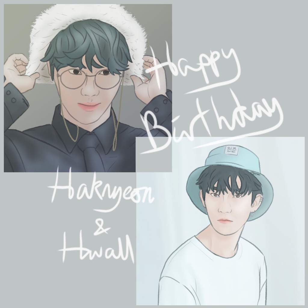 Happy Birthday Haknyeon & Hwall | Fanarts | THE BOYZ AMINO Amino