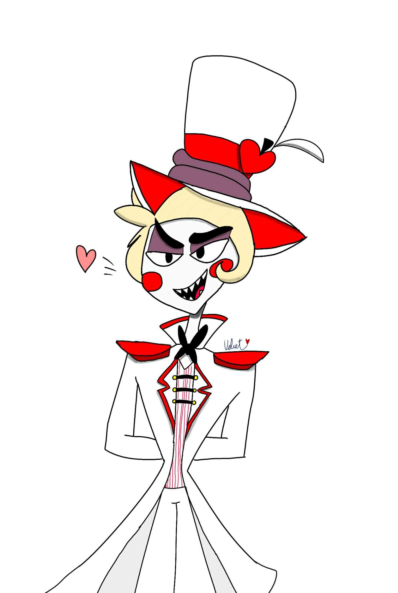 I just made My first drawing of Lucifer 👌 | Hazbin Hotel (official) Amino