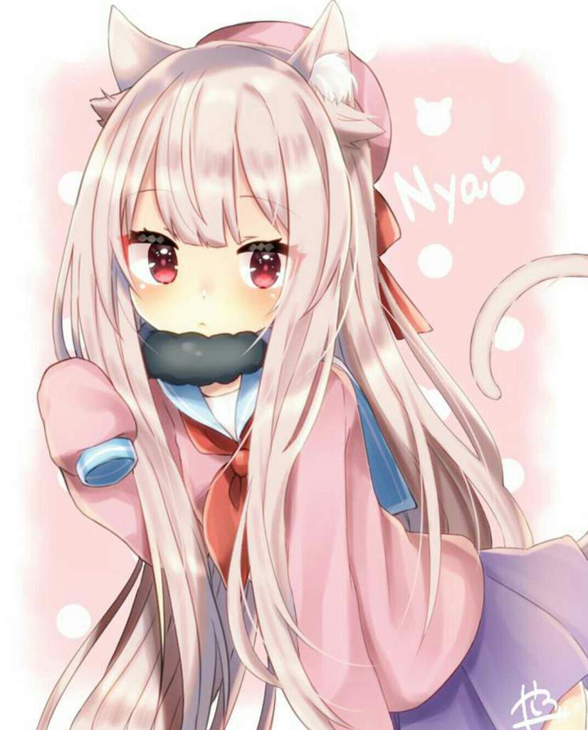 Pink Neko Girl