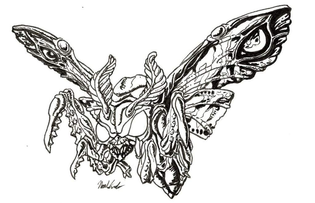 Mothra chibi Godzilla Amino