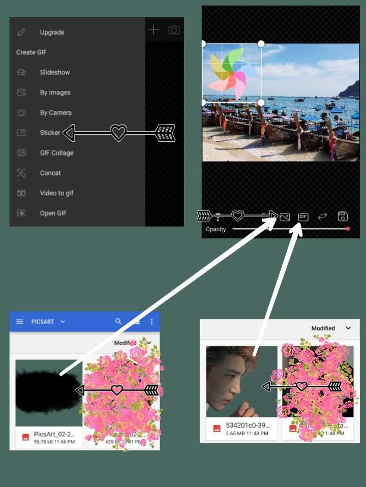 How to do gif dividers For Android Templates and stuff Amino