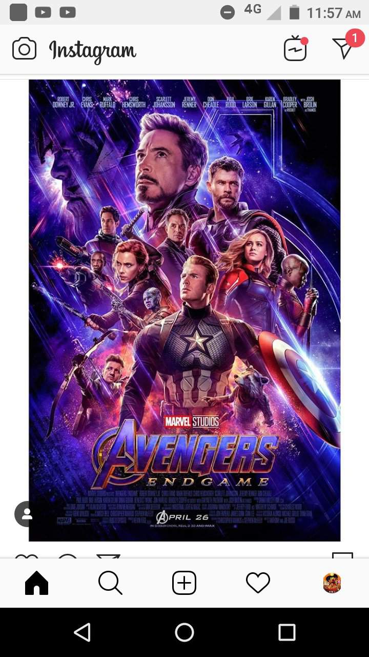 Poster official de Avenger engame | ┊ᴍᴀʀᴠᴇʟɪʙᴇʀ Amino