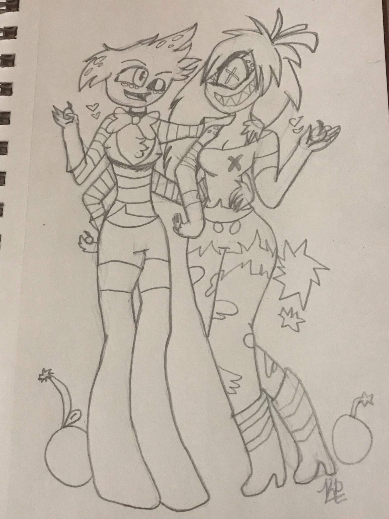 Angel X Cherri WIP | Hazbin Hotel (official) Amino