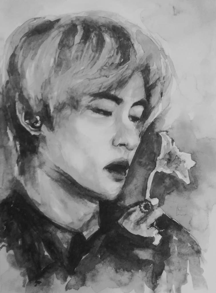 Taetae 💙fanart | ARMY's Amino