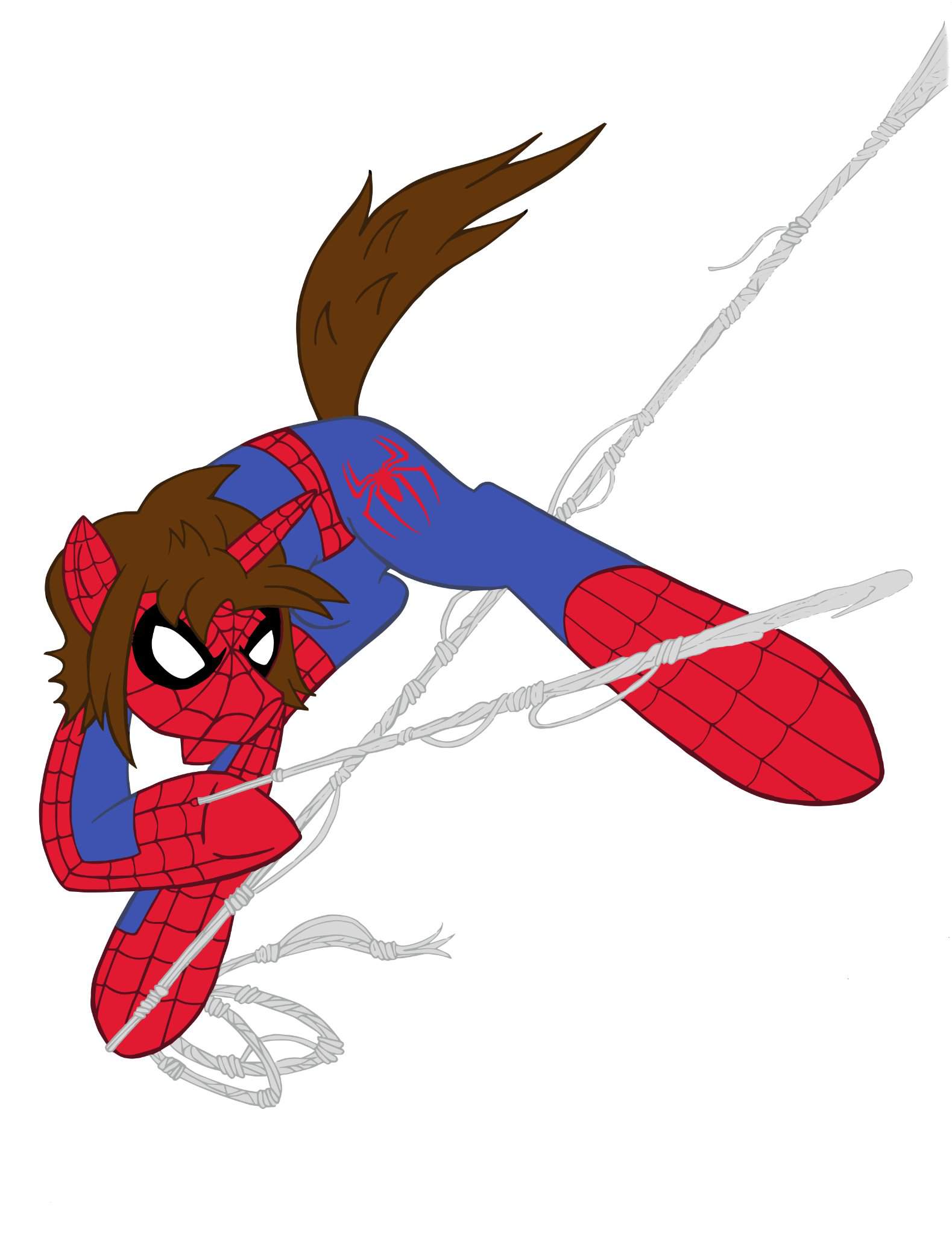 Here spiderman as a my little pony | Marvel Amino