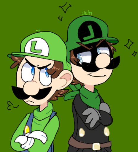 Luigi and Gooigi DTIYS from IG !! | Mario Amino