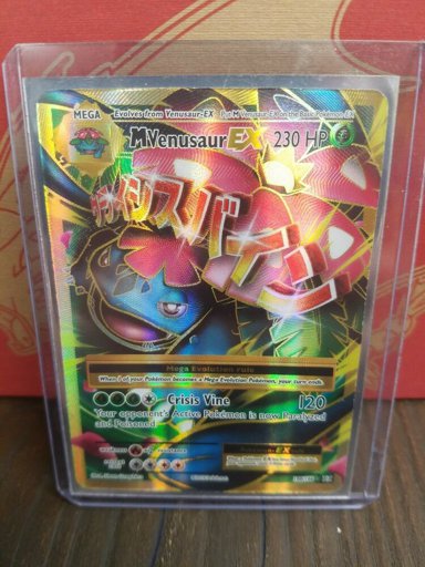 Mega M Venusaur Ex 100 108 Xy Evolutions Set Full Art Pokemon Card Near Mint Ebay Pokemon Trading Card Game Amino