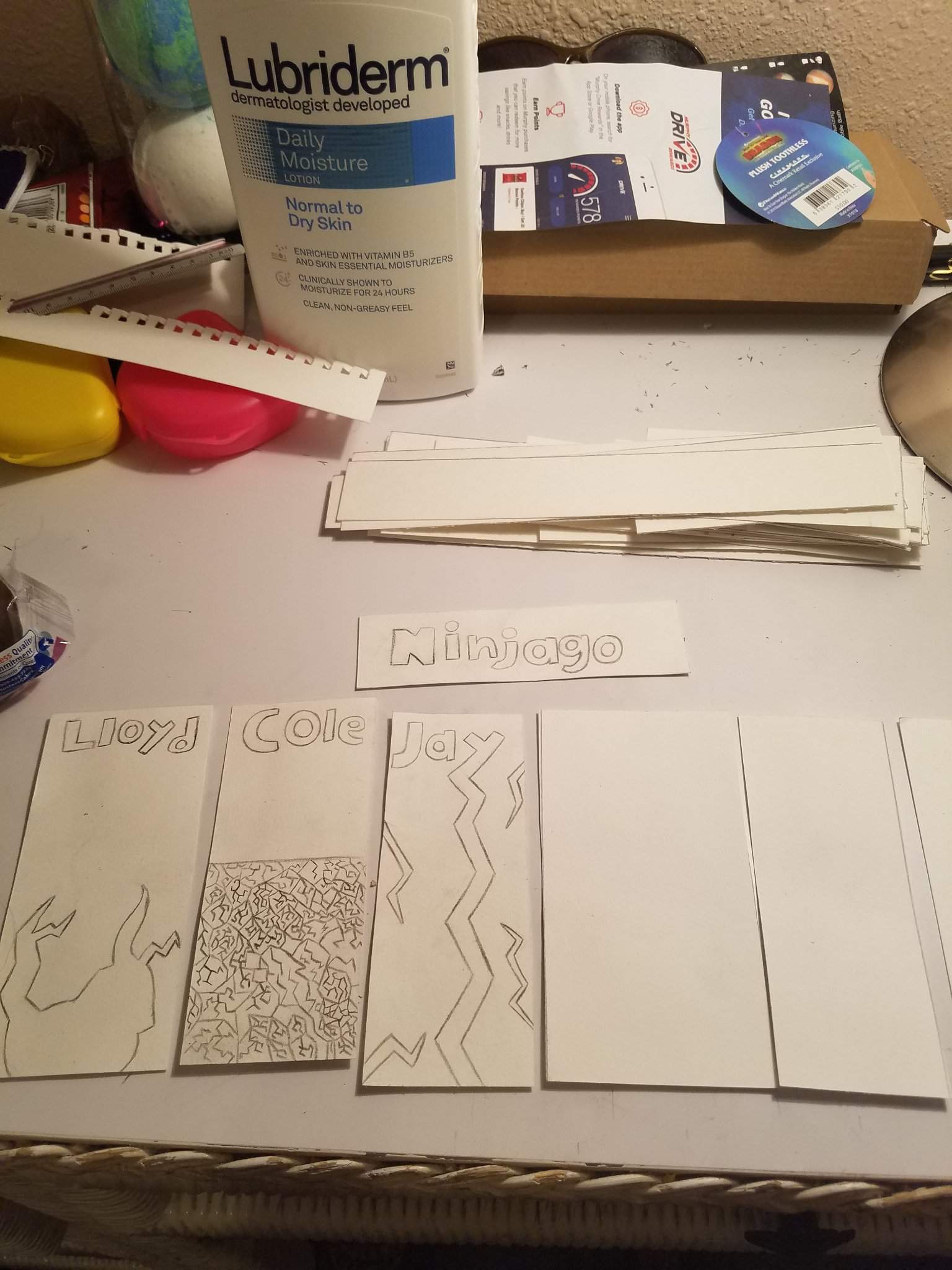 Water color Bookmarks W.I.P. | Masters Of Spinjitzu Amino