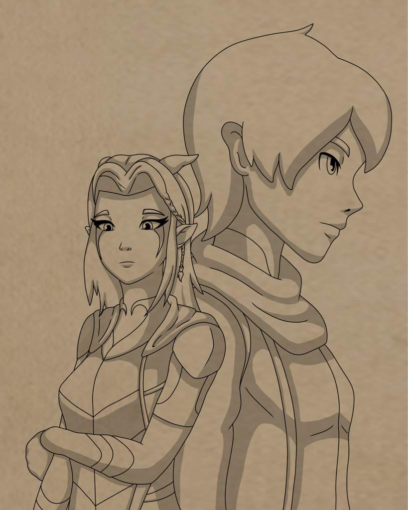 pic Dragon Prince Rayla And Callum the dragon prince amino amino