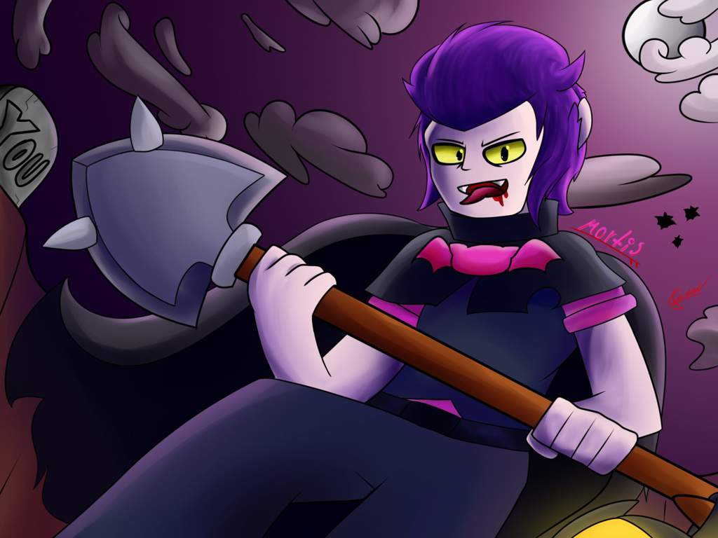 Fan Art De Mortis σωσ Brawl Stars Es Amino 