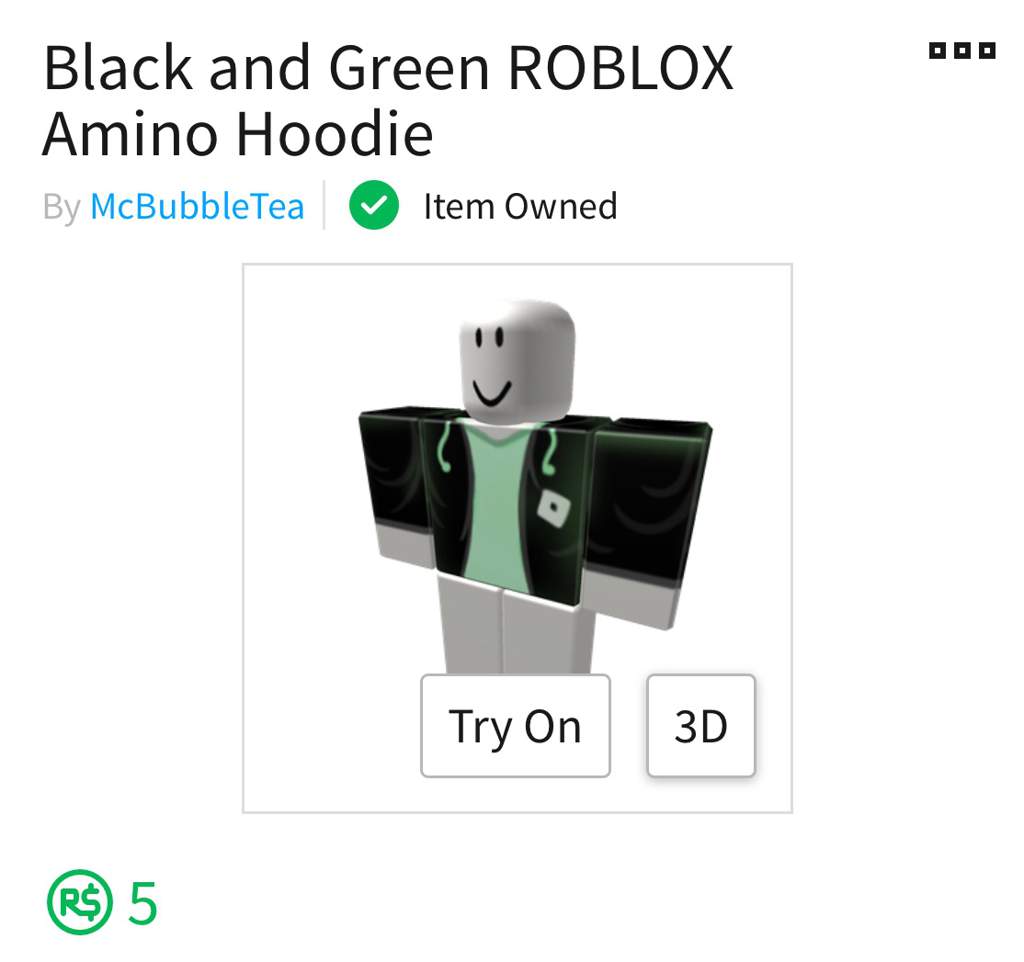 Black And Green Roblox Amino Hoodie Roblox Amino
