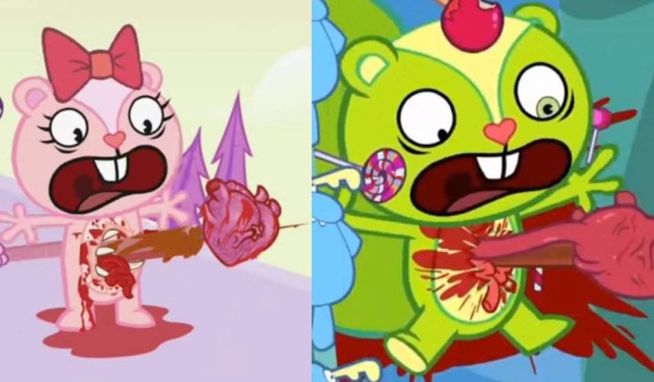 Does this look kinda similar? | Happy Tree Friends Amino