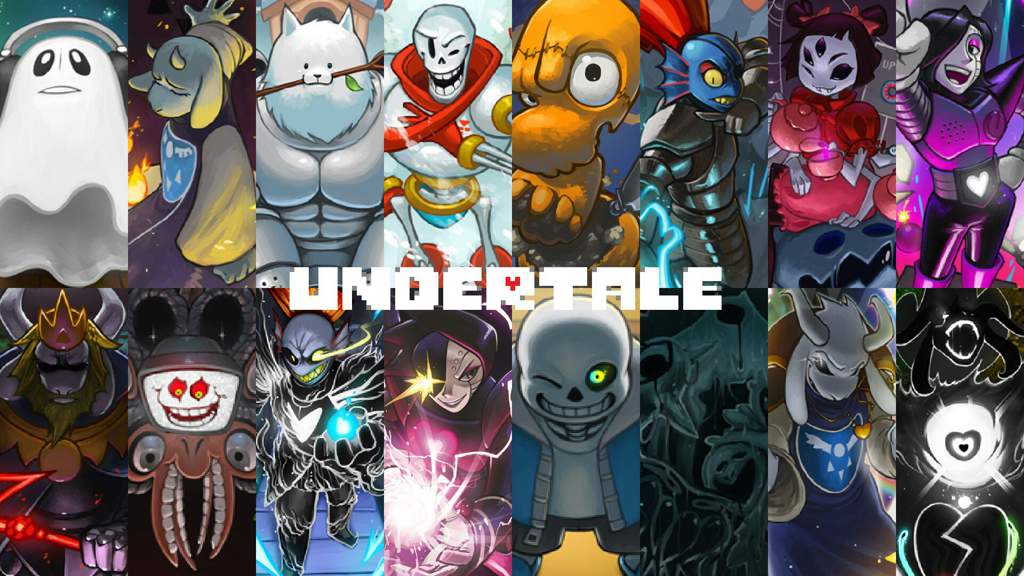 Самая лучшая вселенная по undertale