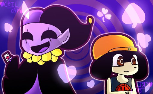 Gaster and Jevil 》】 | Deltarune. Amino