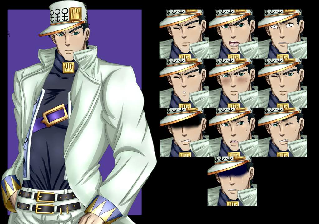 jotaro with normal hat