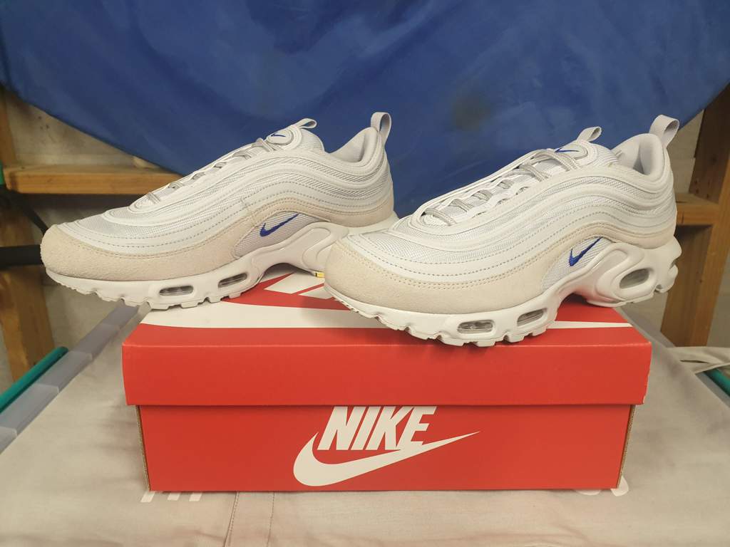 air max plus 97 platinum blue