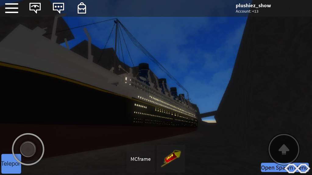 Roblox Titanic Mcframe - roblox titanic jugar