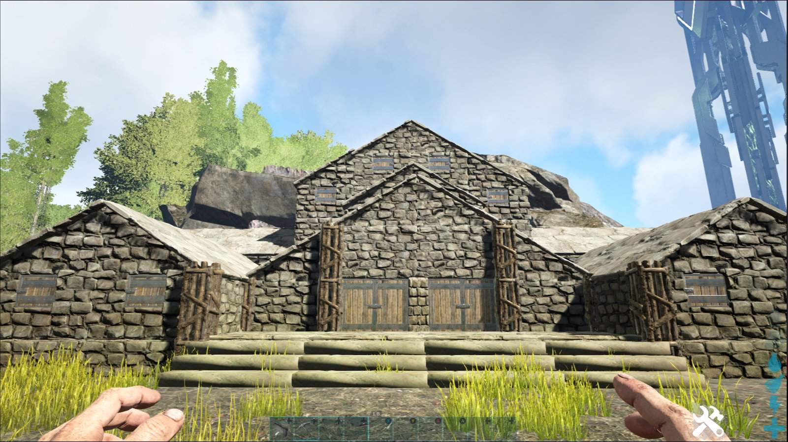 Eastern mansion | Ark Survival Evolved Amino