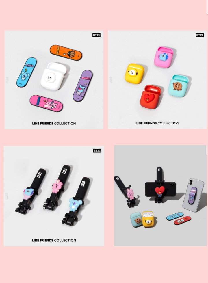 LINE FRIENDS BT21 released new official products | ARMY's Amino