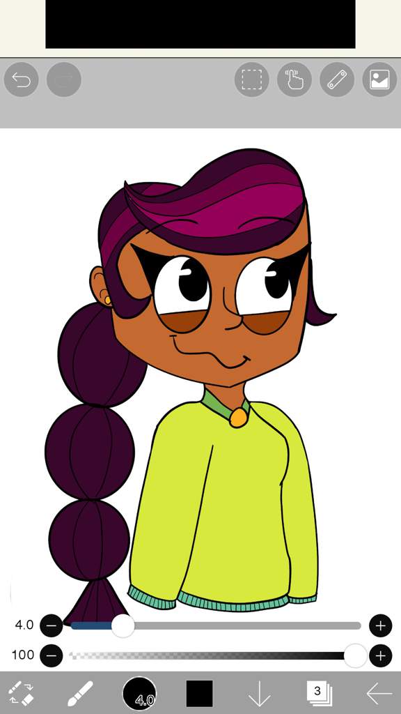 Sierra in a sweater since it’s spring | Total Drama Official Amino