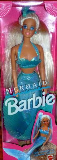 barbie mermaid 1992