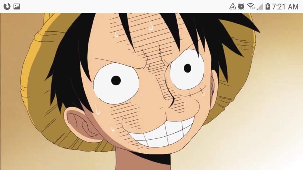 I don't get this face luffy kinda look like a pussycat.
