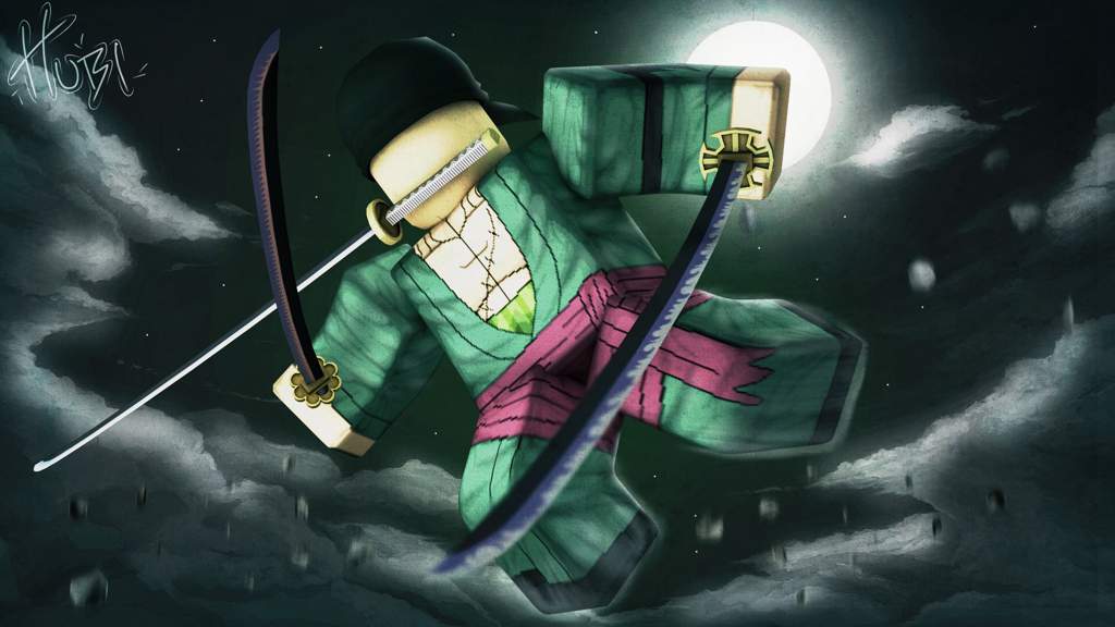 Hi I Made Another Anime Gfx Roblox Amino - zoro logo roblox