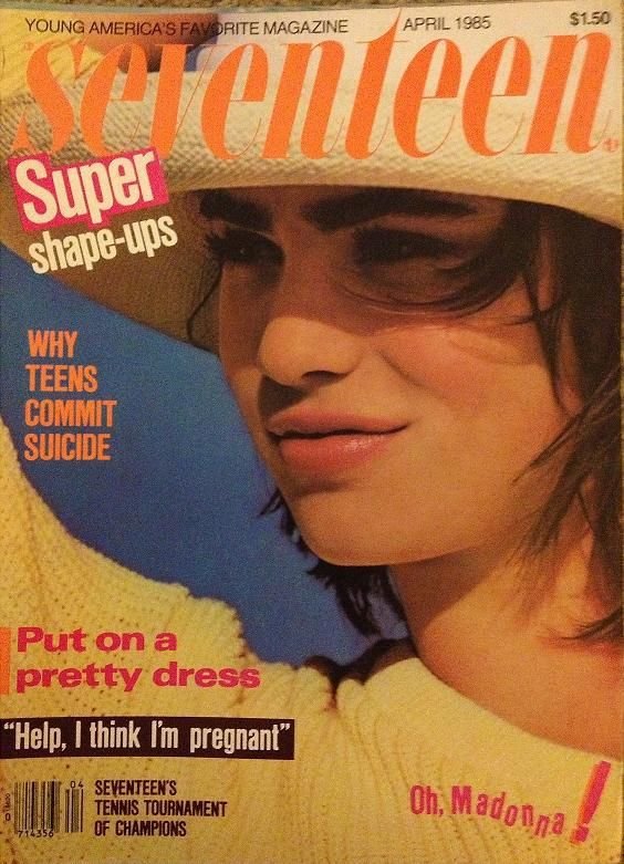 Популярные американские журналы 80-х годов для подростков.