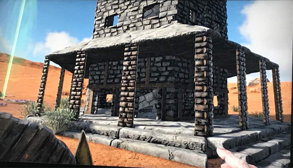 Realm of Gods Stone Tower Challenge Ark Survival Evolved Amino