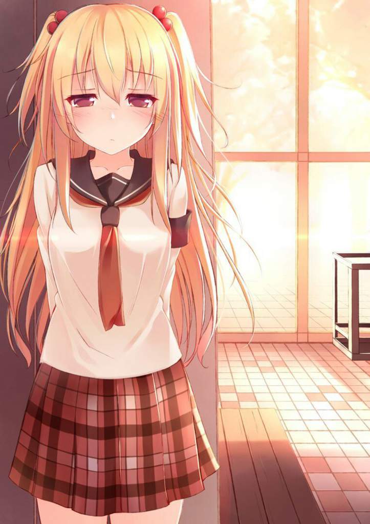 Blonde anime charaktere