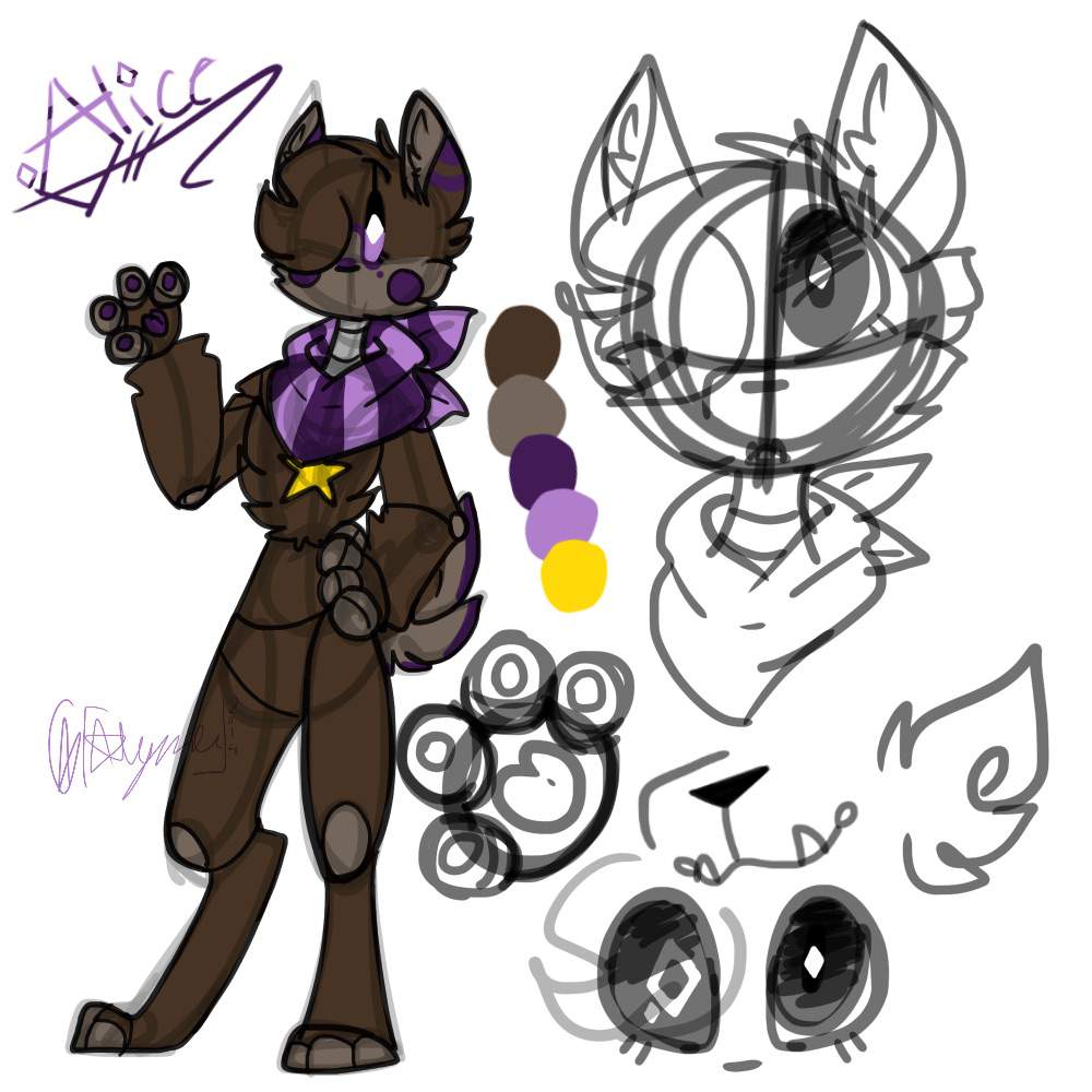 💜Alice💜 || FNaF Sona/Oc | Five Nights At Freddy's Amino