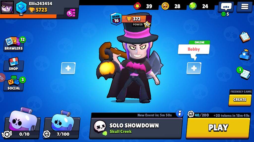 Mortis(with hat ) | Brawl Stars Amino