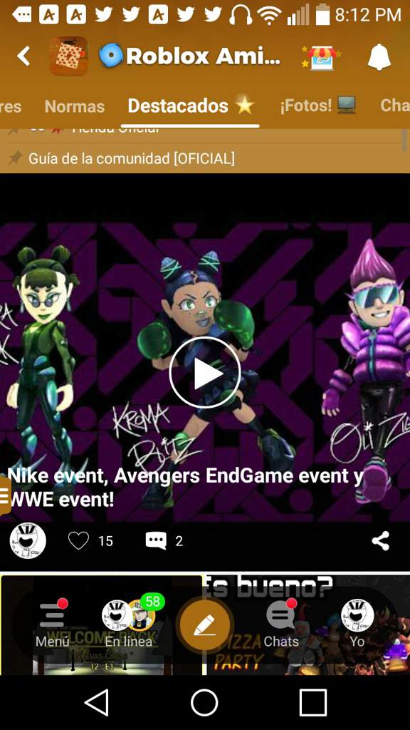 Nike Event Avengers Endgame Event Y Wwe Event Roblox - guys the thing i posted was not ording roblox amino