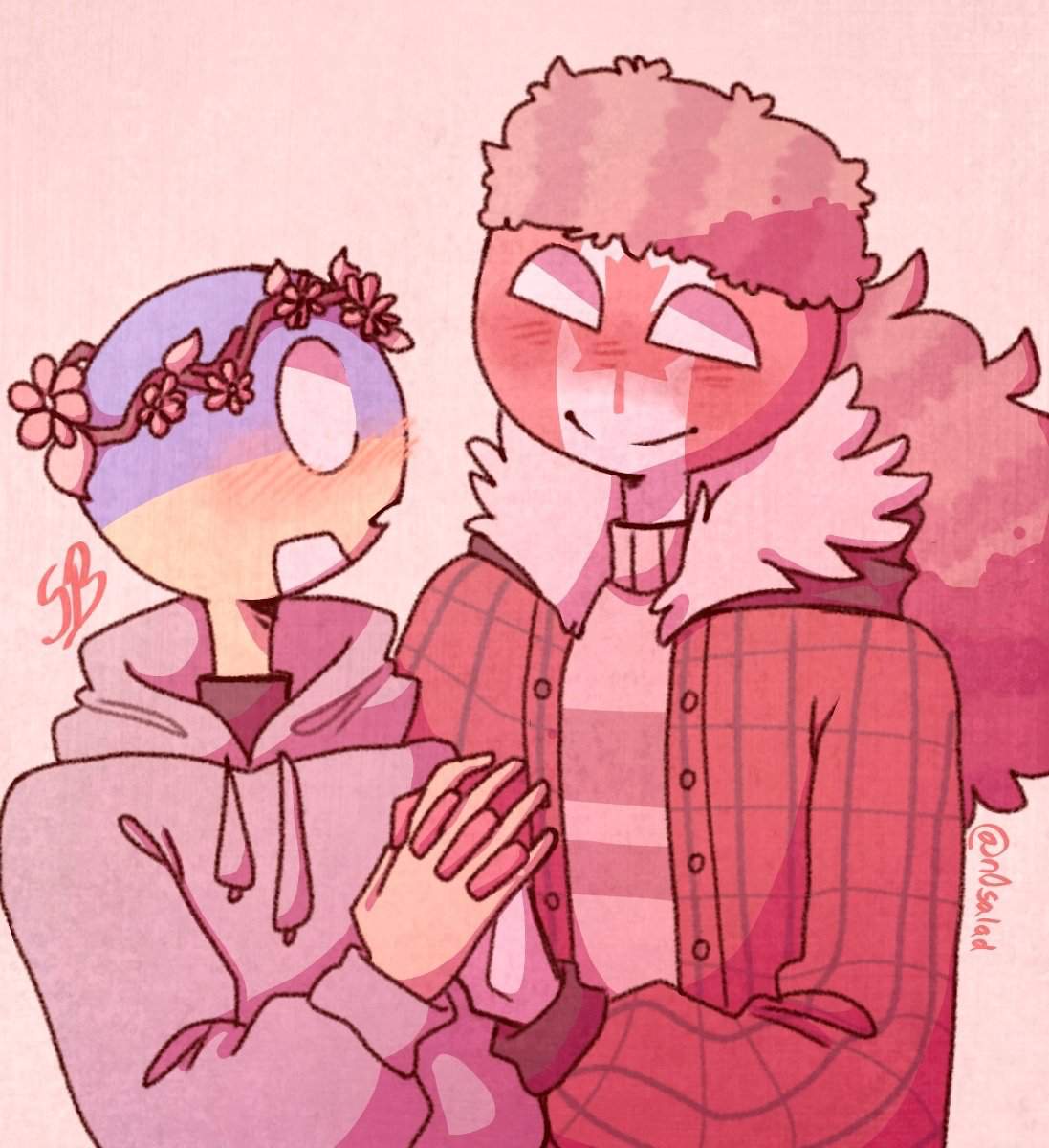 Canada x Ukraine ️ | •Countryhumans Amino• [ENG] Amino