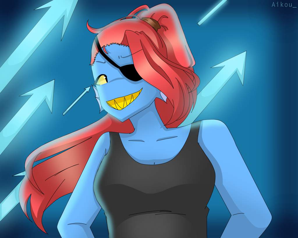 The Undying Undyne Fanart Undertale Aus Amino