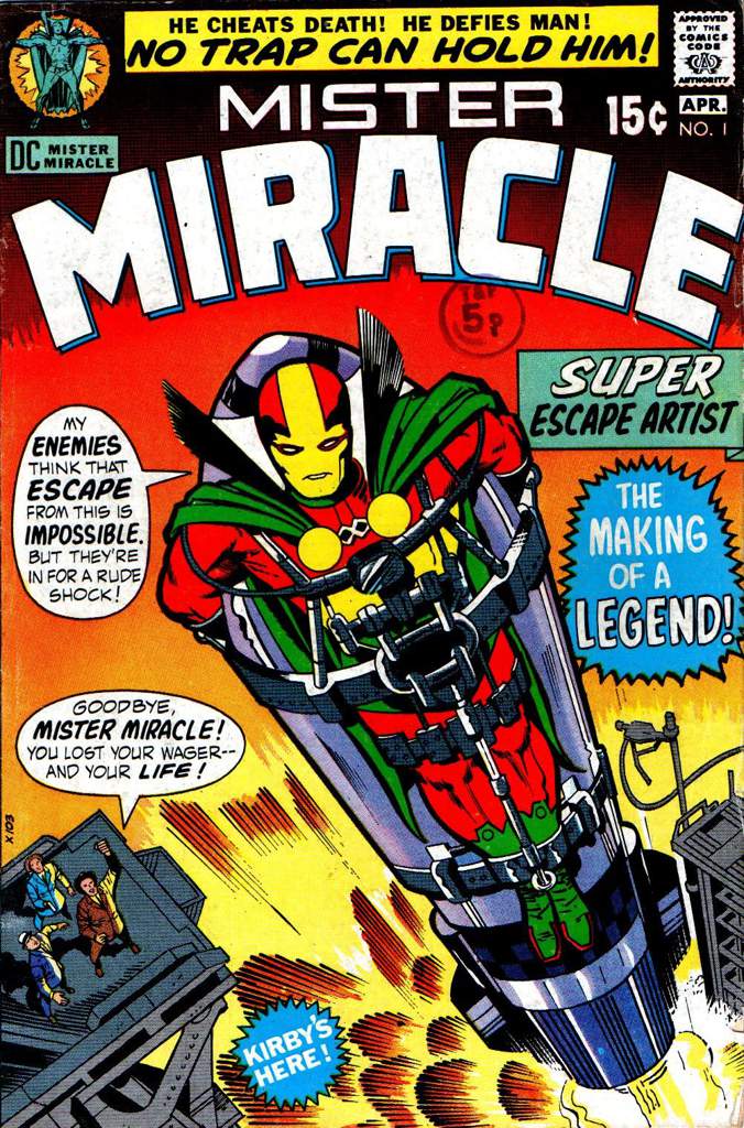 Mister Miracle Wiki Dc Universe Amino