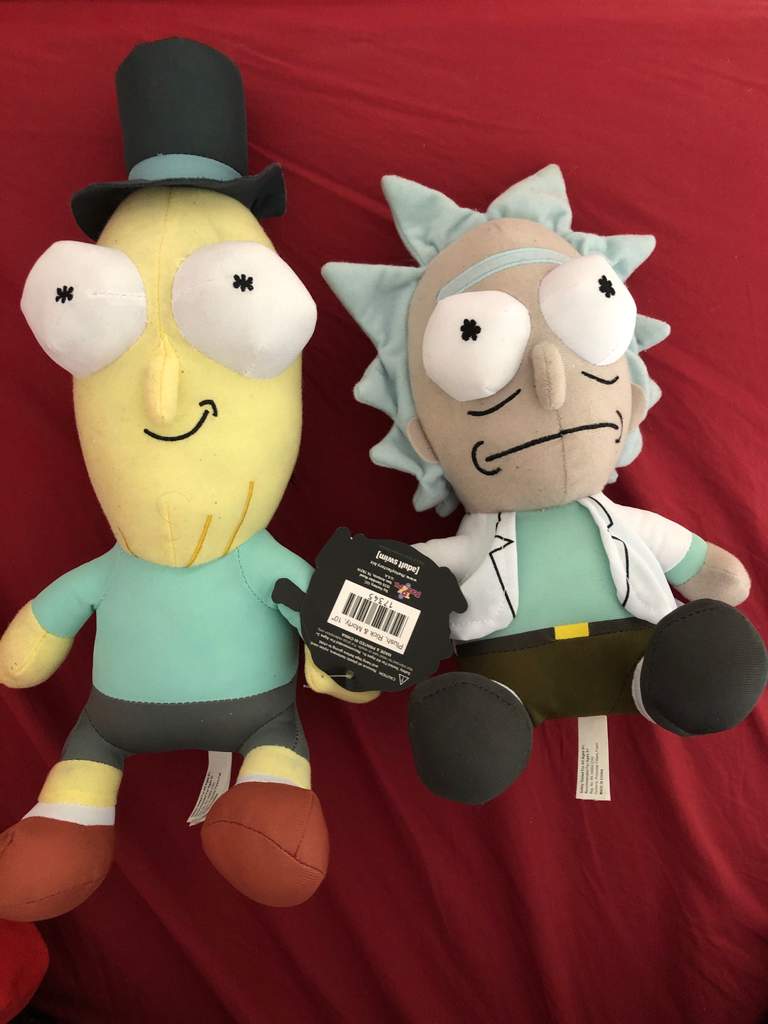 rick and morty mr poopybutthole plush