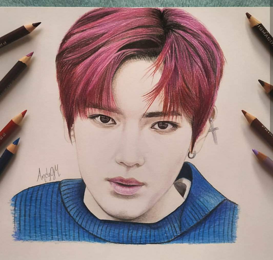 Drawing NCT Lee Tae-yong | 엔시티 이태용 | NCT (엔시티) Amino